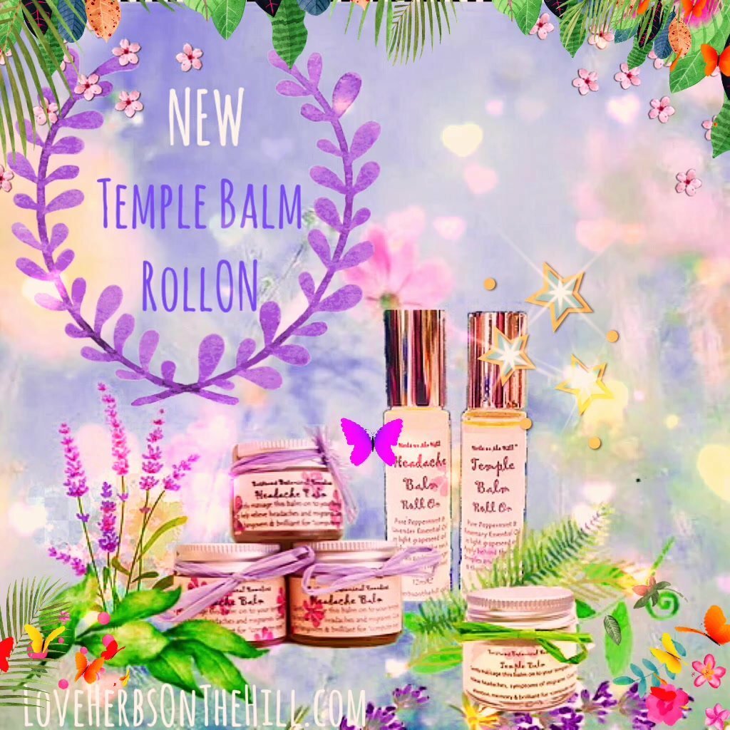 11ml Temple Balm Roll On - – Unlock Instant Clarity, Focus & Refreshment