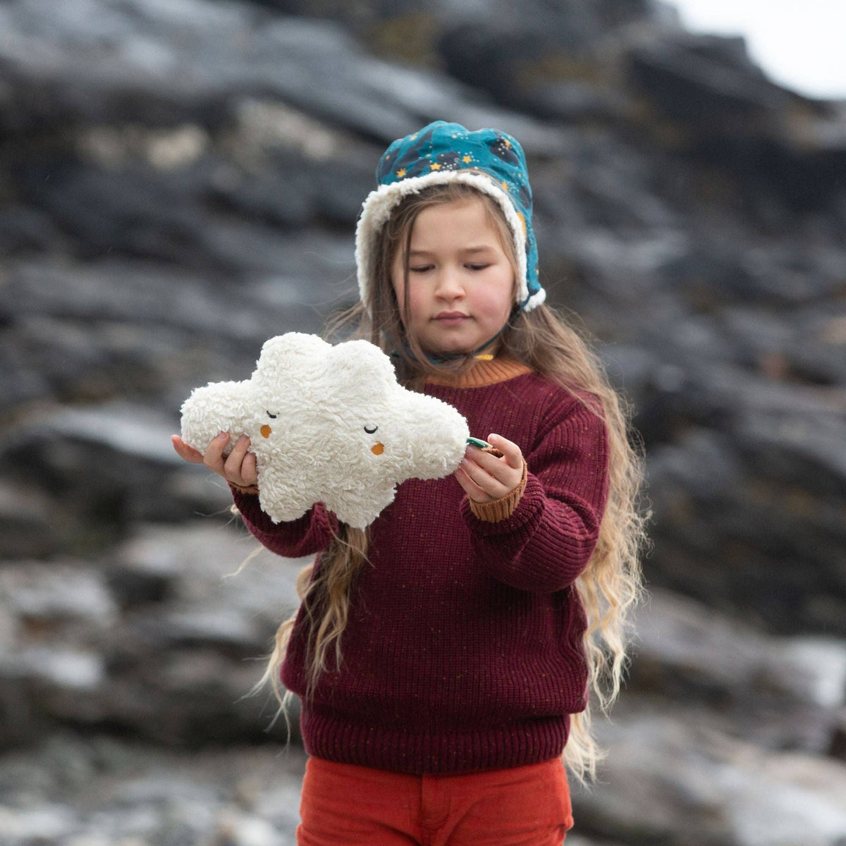 Fluffy Cloud Organic Soft Toy NOT AVAILABLE for USA/AUS/CAN