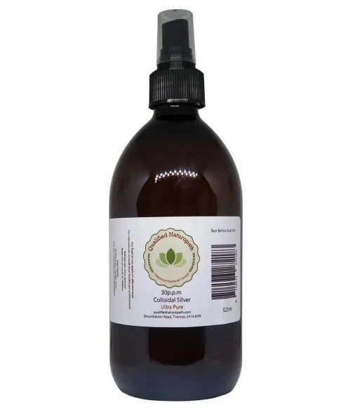 Colloidal Silver 30ppm with Atomiser - 525ml