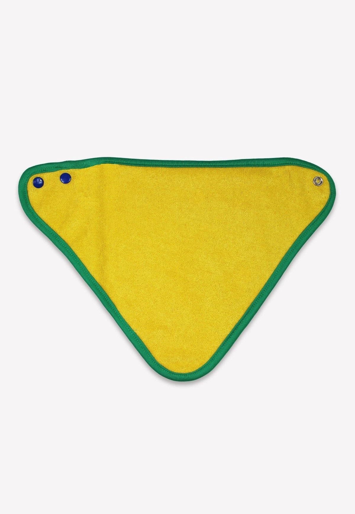 Organic Hillside Tractor Print Dribble Bib