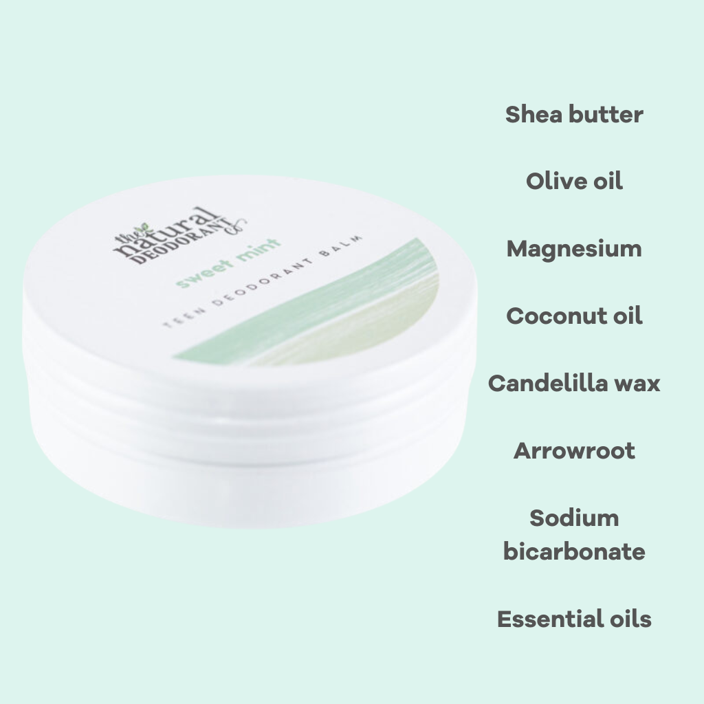 Teen Deodorant Balm Sweet Mint 55g