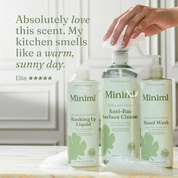 Miniml Washing Up Liquid – Fig Leaf & Patchouli (Limited Edition)