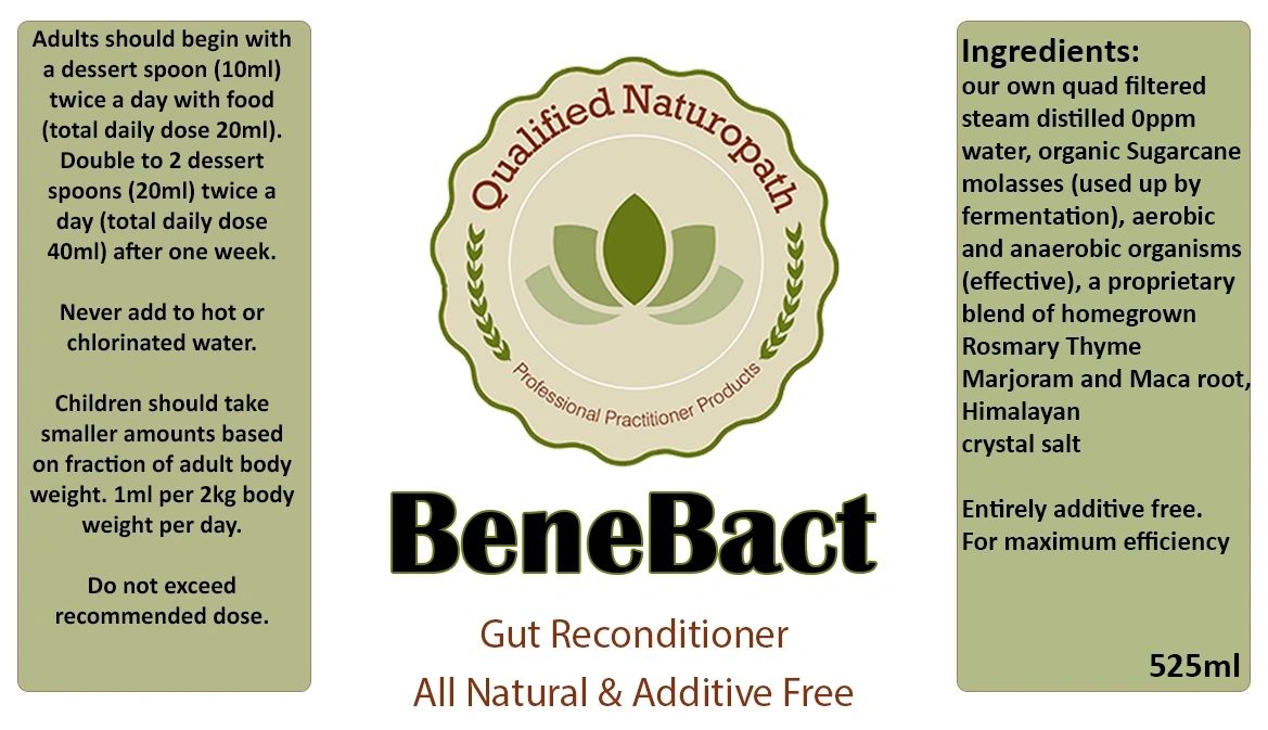 Benebact Gut Reconditioner - 1050ml (525ml x2)