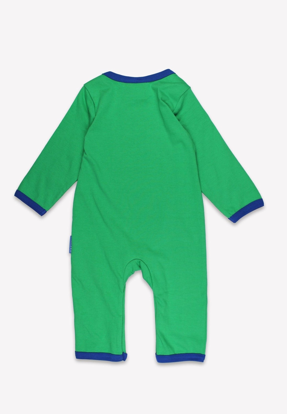 Organic Hillside Tractor Applique Sleepsuit