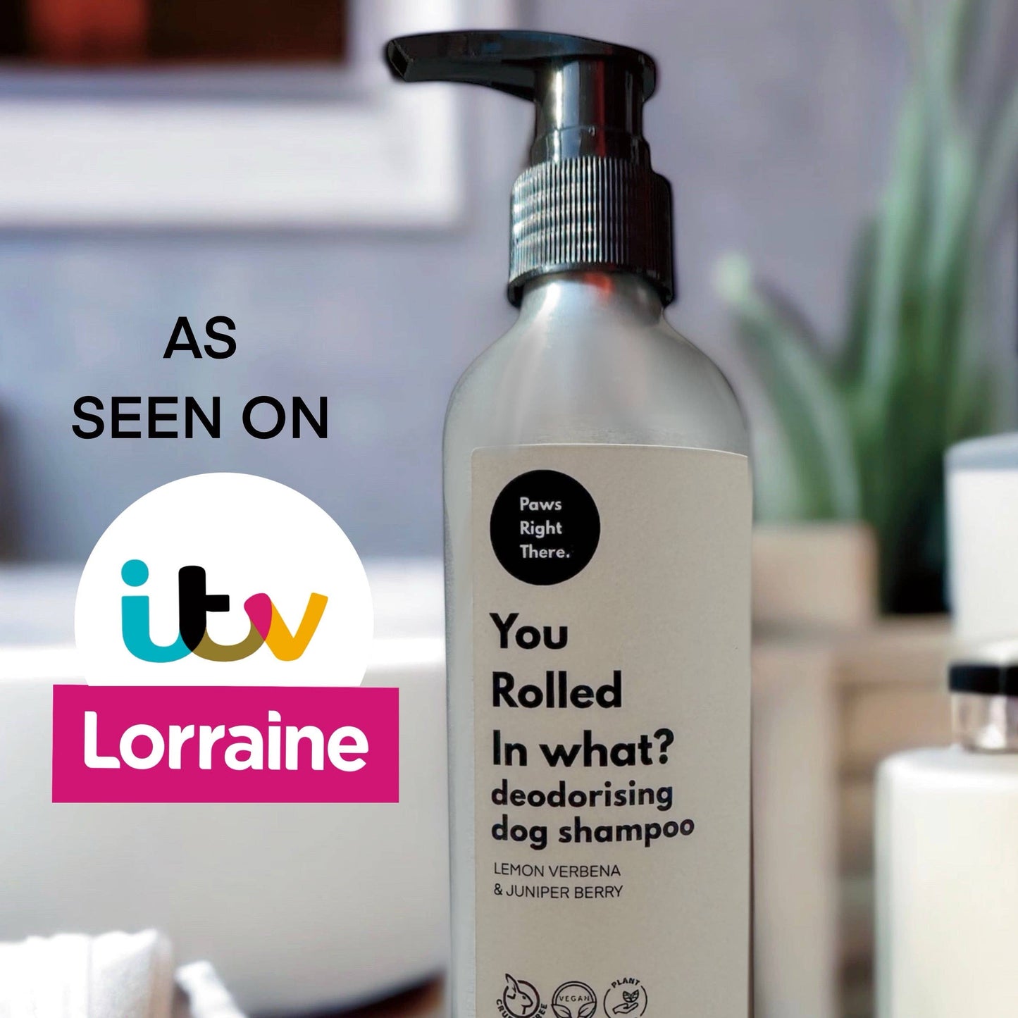 ‘You rolled in what’ | Deodorising Dog Shampoo | Natural 