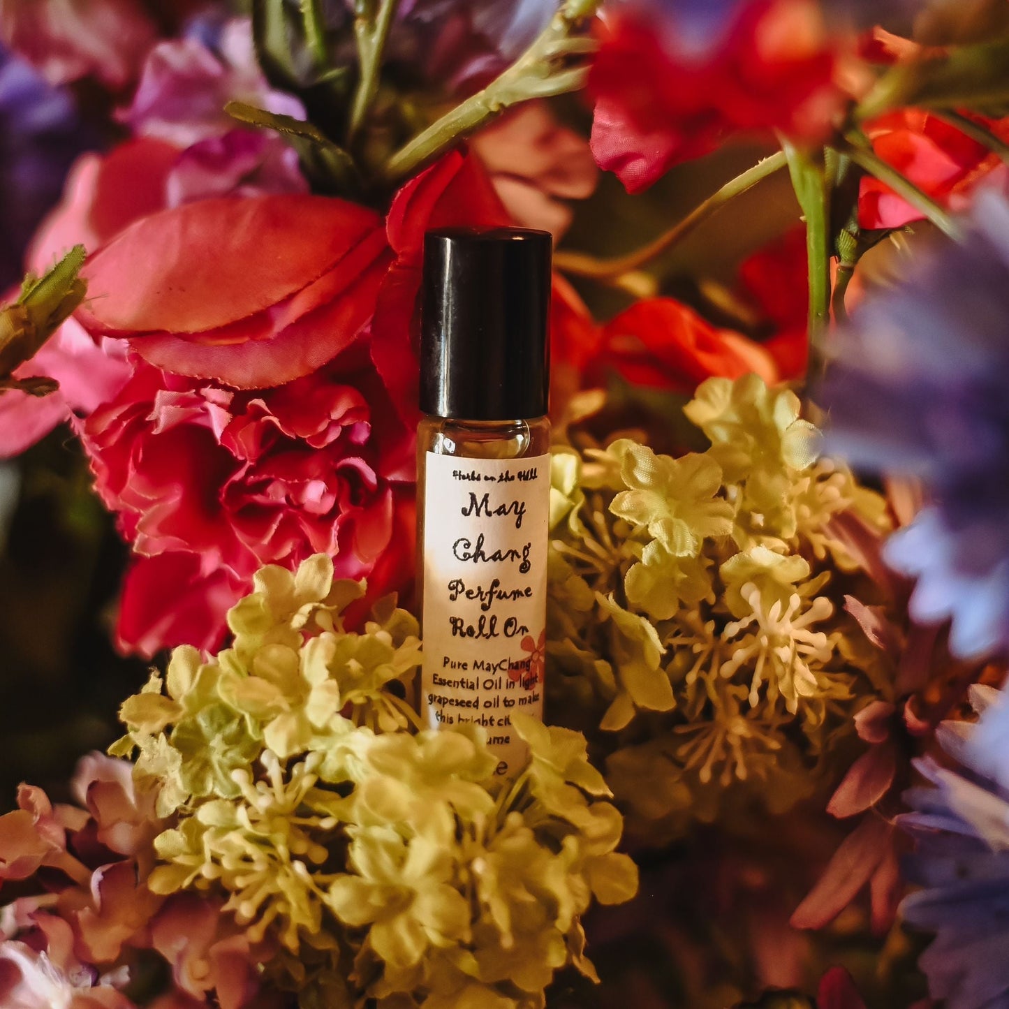 11ml MayChang Perfume Roll-On  – Zesty, Uplifting, &amp; Bursting with Joy