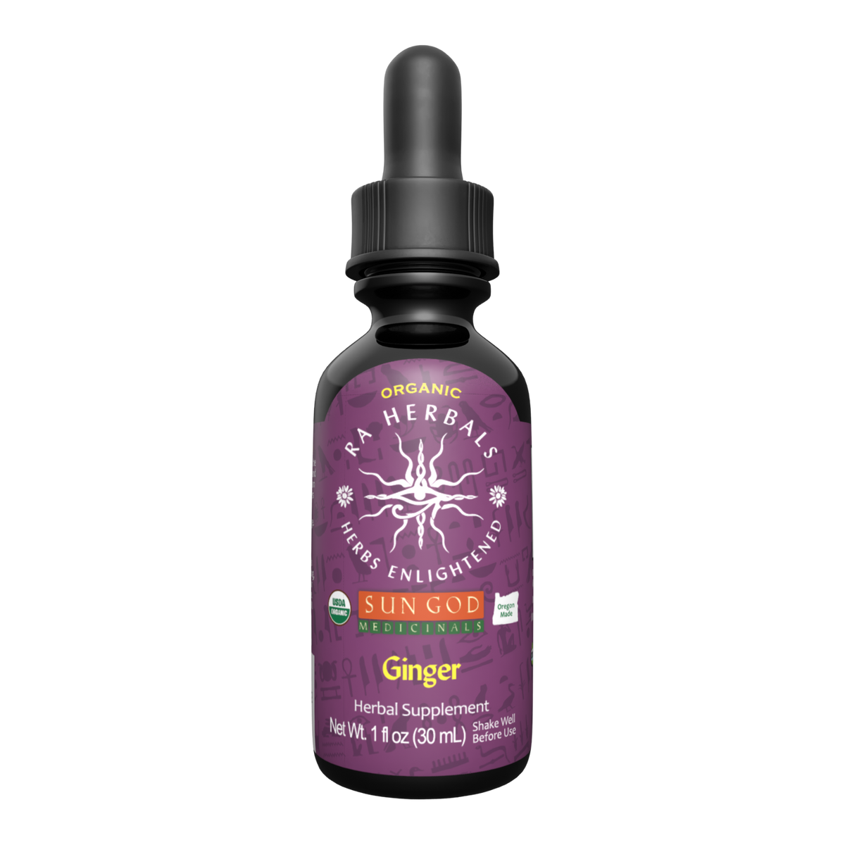 Organic Ginger Tincture - CIRCULATION, DIGESTION, NAUSEA RELEIF, TRAVEL SICKNESS