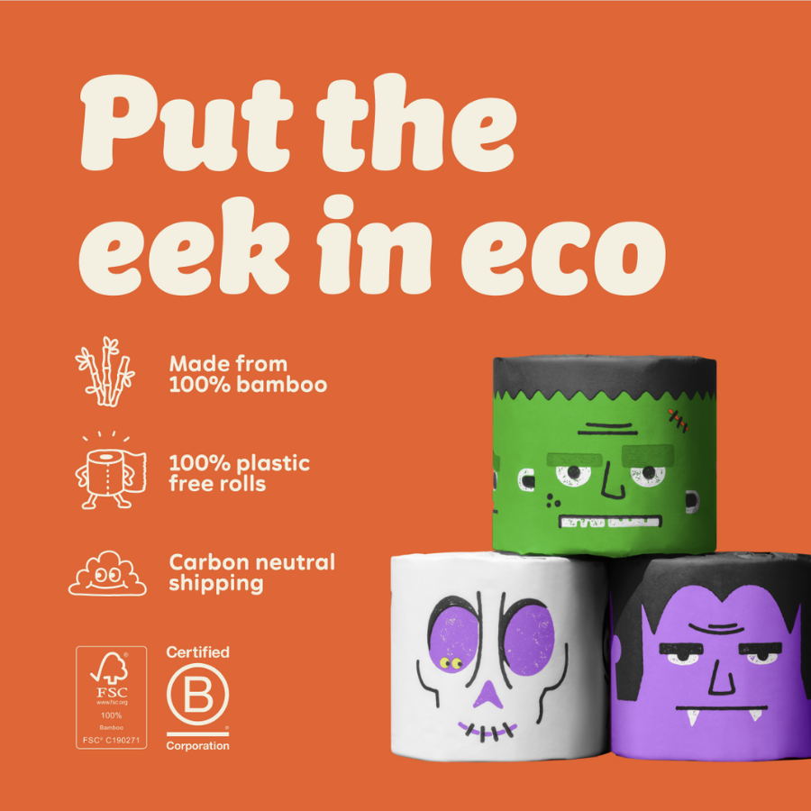 Extra Soft Limited Edition Toilet Tissue 6 Mega Rolls 🎃