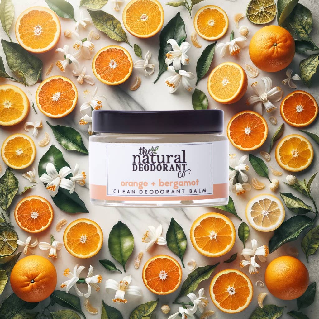 Clean Deodorant Balm Orange + Bergamot 55g
