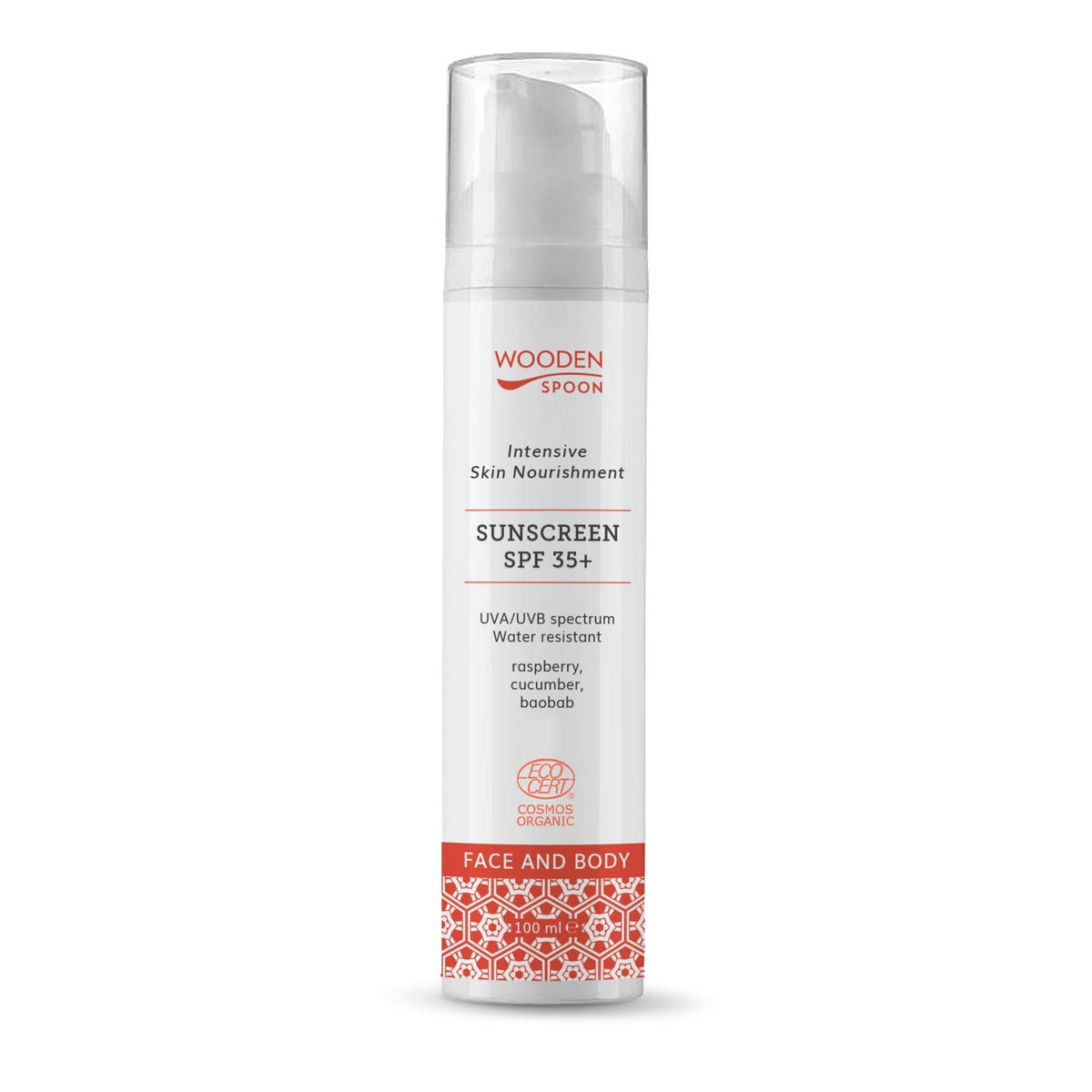 Organic Sunscreen SPF 35+ Intensive Skin Nourishment - 100ml