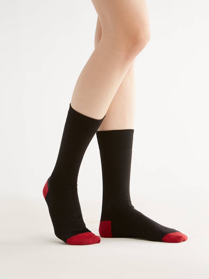 Organic Cotton Socks: 6 Pack
