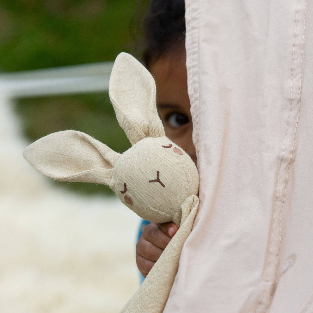 Little Green Radicals Rabbit Comforter