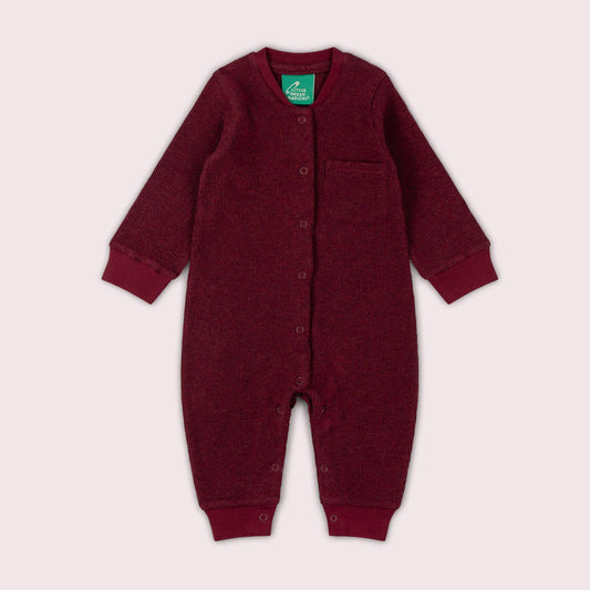 Rhubarb Organic Waffle Playsuit