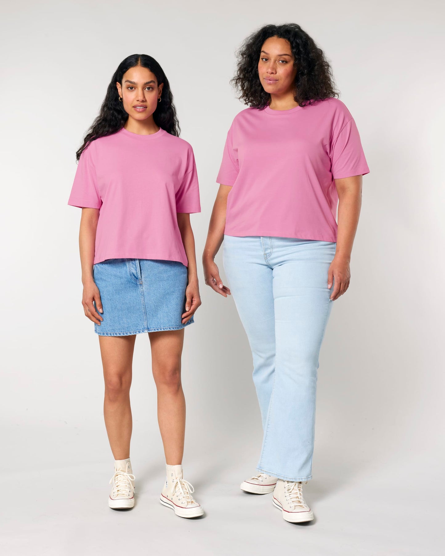 Organic Colours Boxy T-shirt: Womens