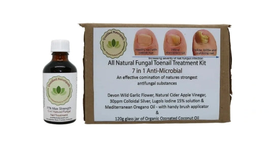 Fungal Toenail Kit 5 in 1, 50ml  + Ozonated Coconut Oil