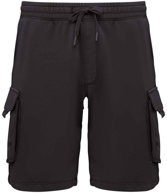 Organic Washed Effect Cargo Shorts