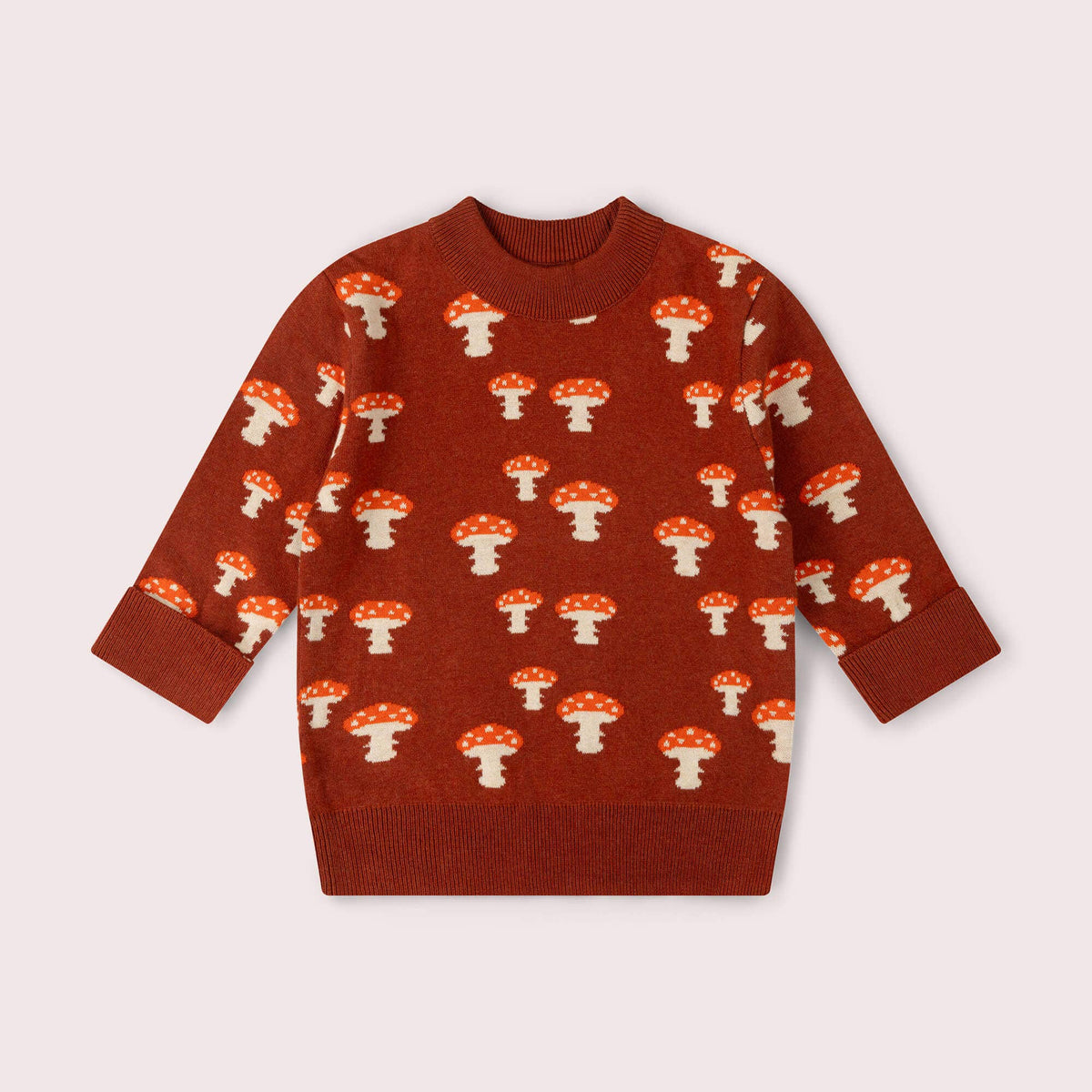 Mushroom Knitted Jumper