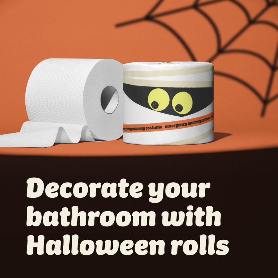 Extra Soft Limited Edition Toilet Tissue 6 Mega Rolls 🎃