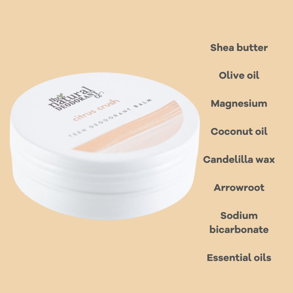 Teen Deodorant Balm Citrus Crush 55g