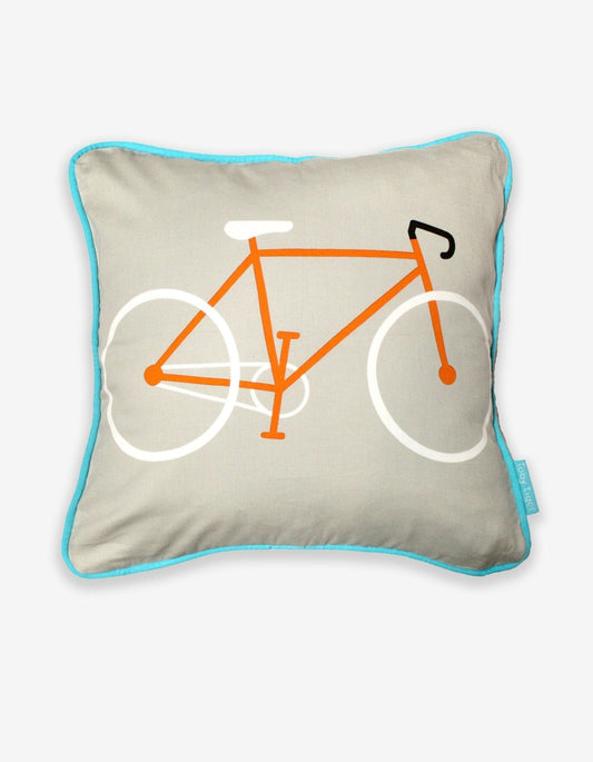 Grey Bike Cushion Cover