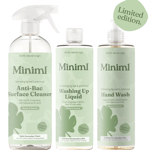 Miniml Limited Edition Fig Leaf & Patchouli Bundle