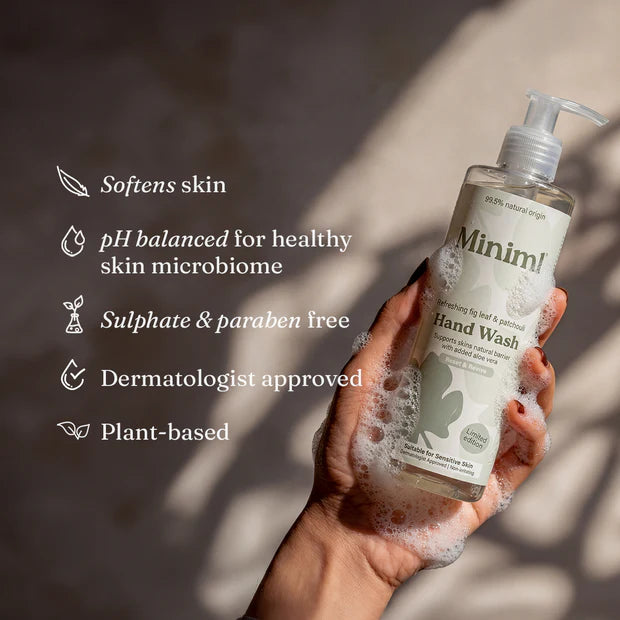 Miniml Hand Wash – Fig Leaf & Patchouli (Limited Edition)