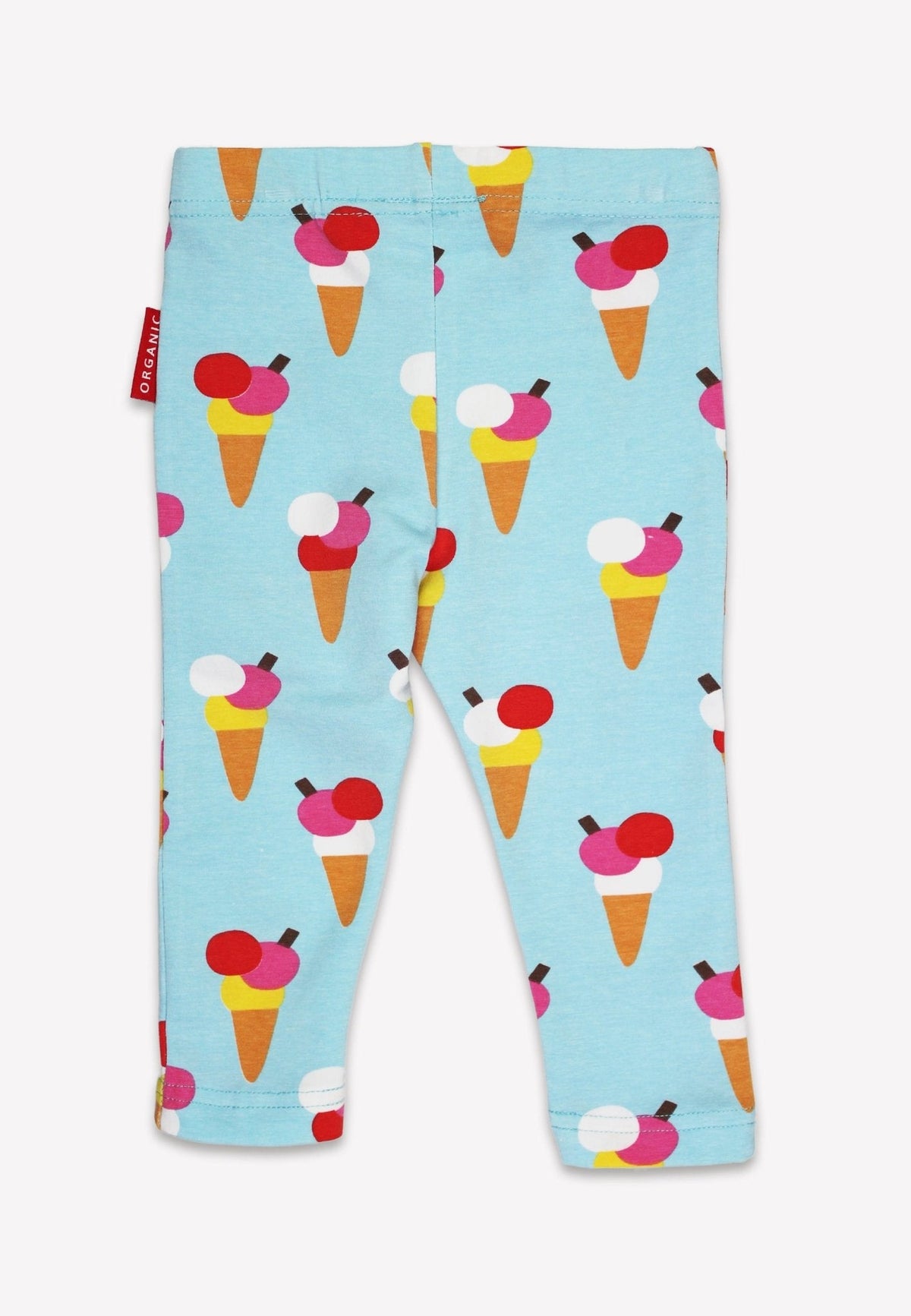 Organic Ice Cream Cones Print Leggings
