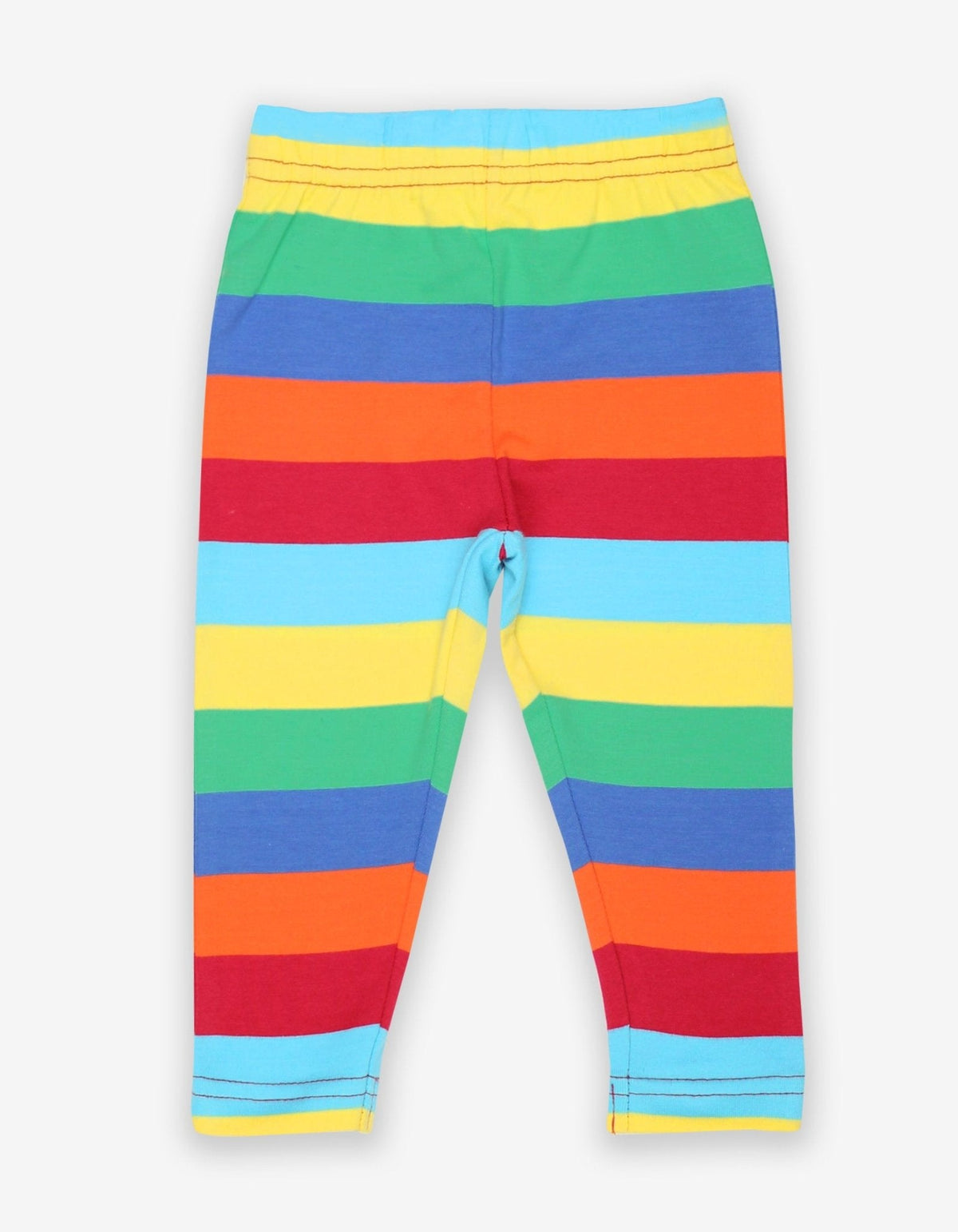 Organic 3/4 Length Multi Stripe Leggings