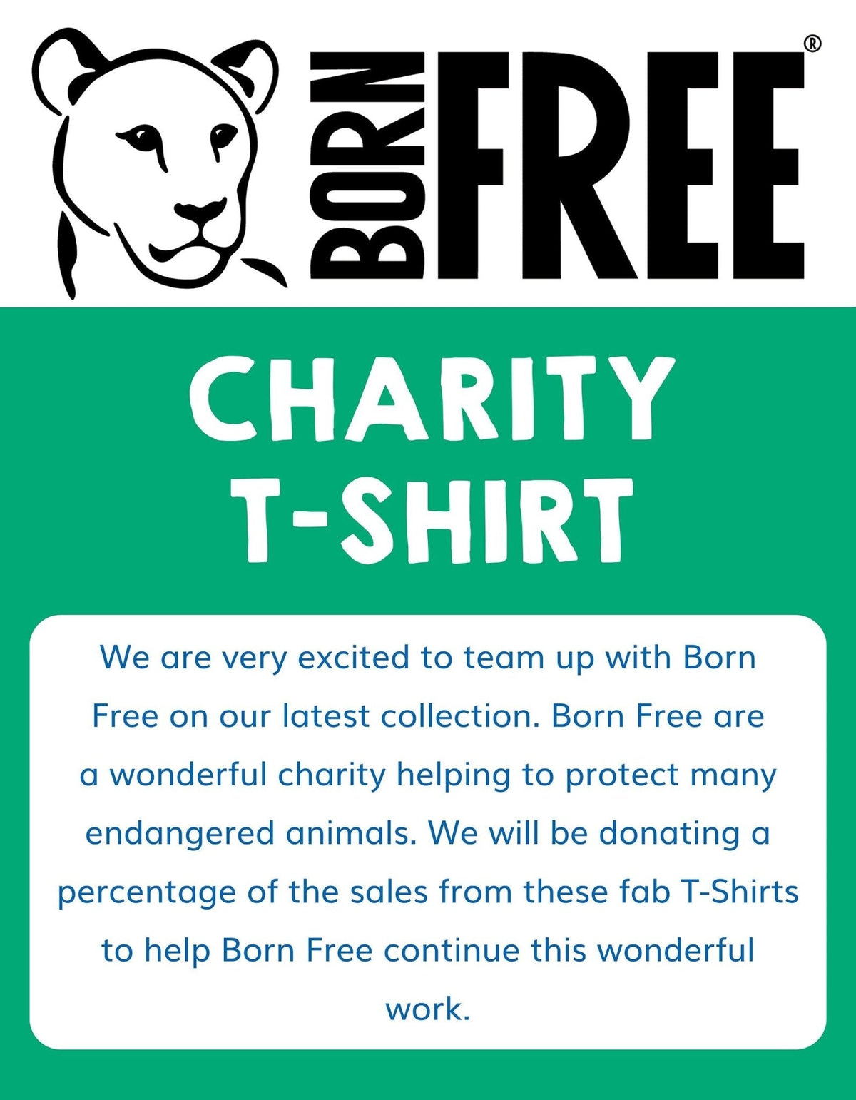 Organic Born Free Tiger Applique Long-Sleeved T-Shirt