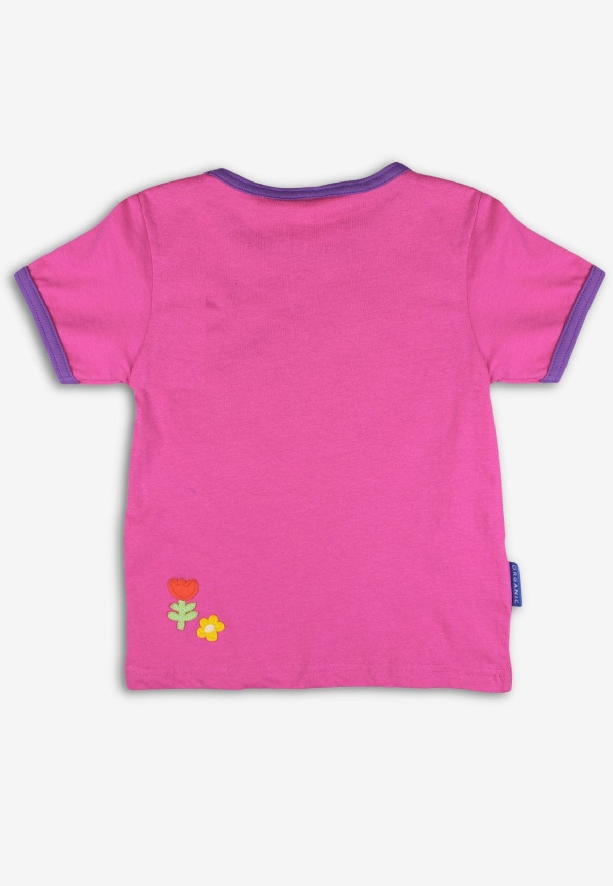Organic Hillside Pony Applique Short-Sleeved T-Shirt