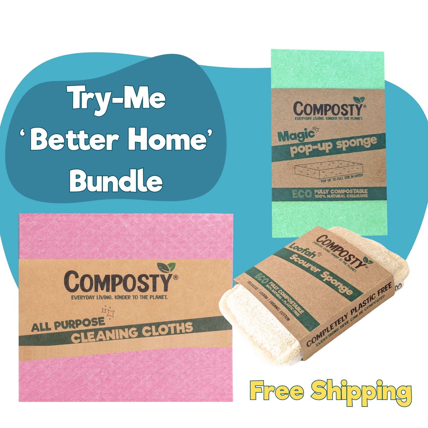 The Better Sponge Starter Pack | Try with Free UK Postage